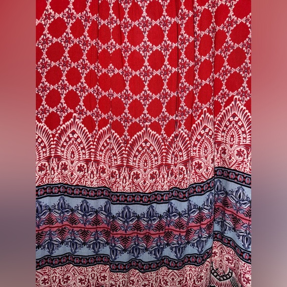 🌻 NWT! Angie Boho Peasant Blouse - Picture 4 of 7